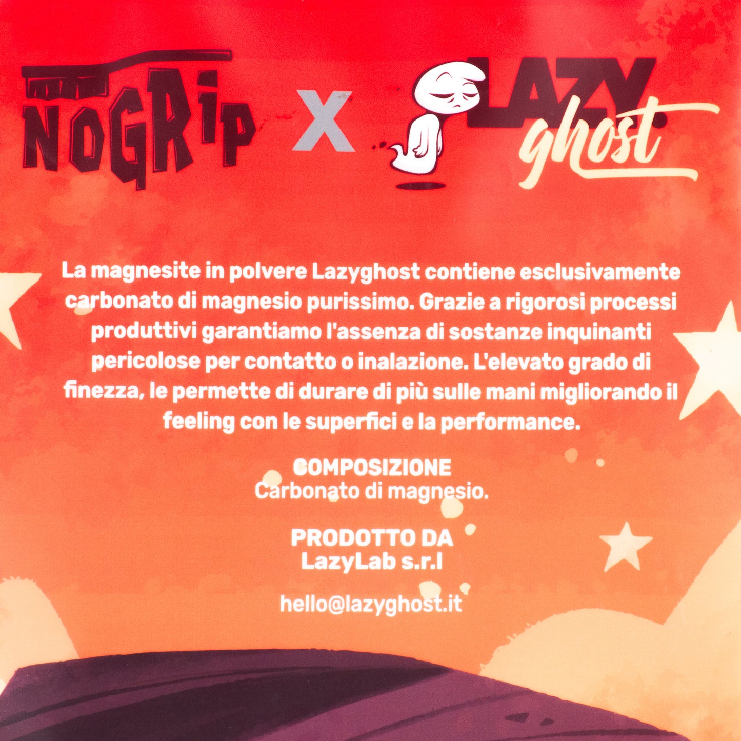 Magnesite Lazyghost 400gr Extra fine Limited Edition | 99.9% pura e sostenibile